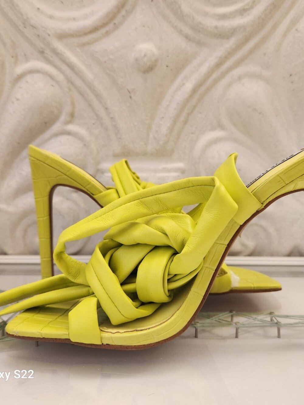 Steve Madden Utilize Lace Up Heeled Sandals. NIB. Size 8.5 - Picture 6 of 11